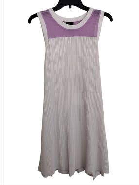 Nike Jordan 23 Engineered Sleeveless Pleated Midi Dress with Lilac Yoke Size Med